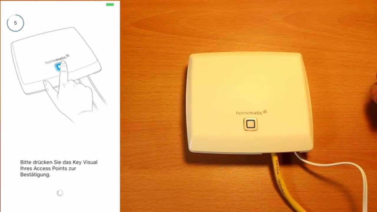 Homematic IP - Einrichten der Zentrale