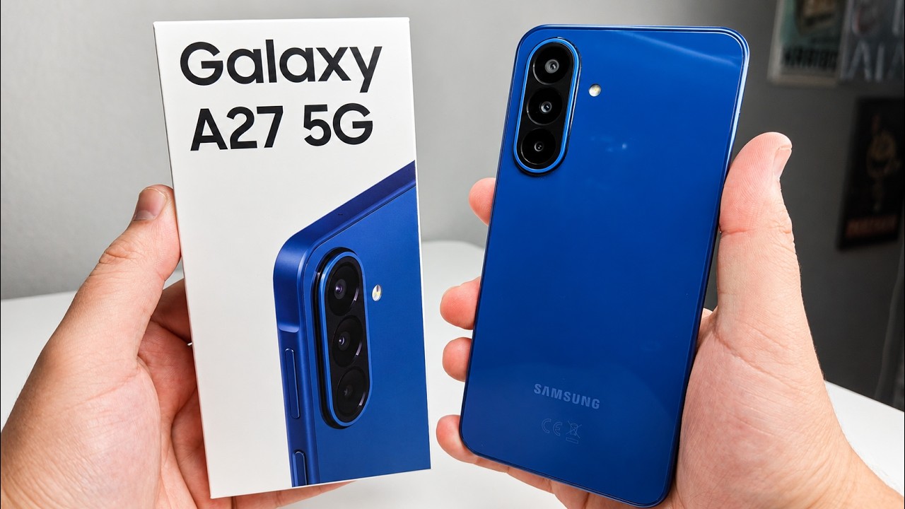 Samsung Galaxy A27 5G: Распаковка, обзор и первые впечатления!