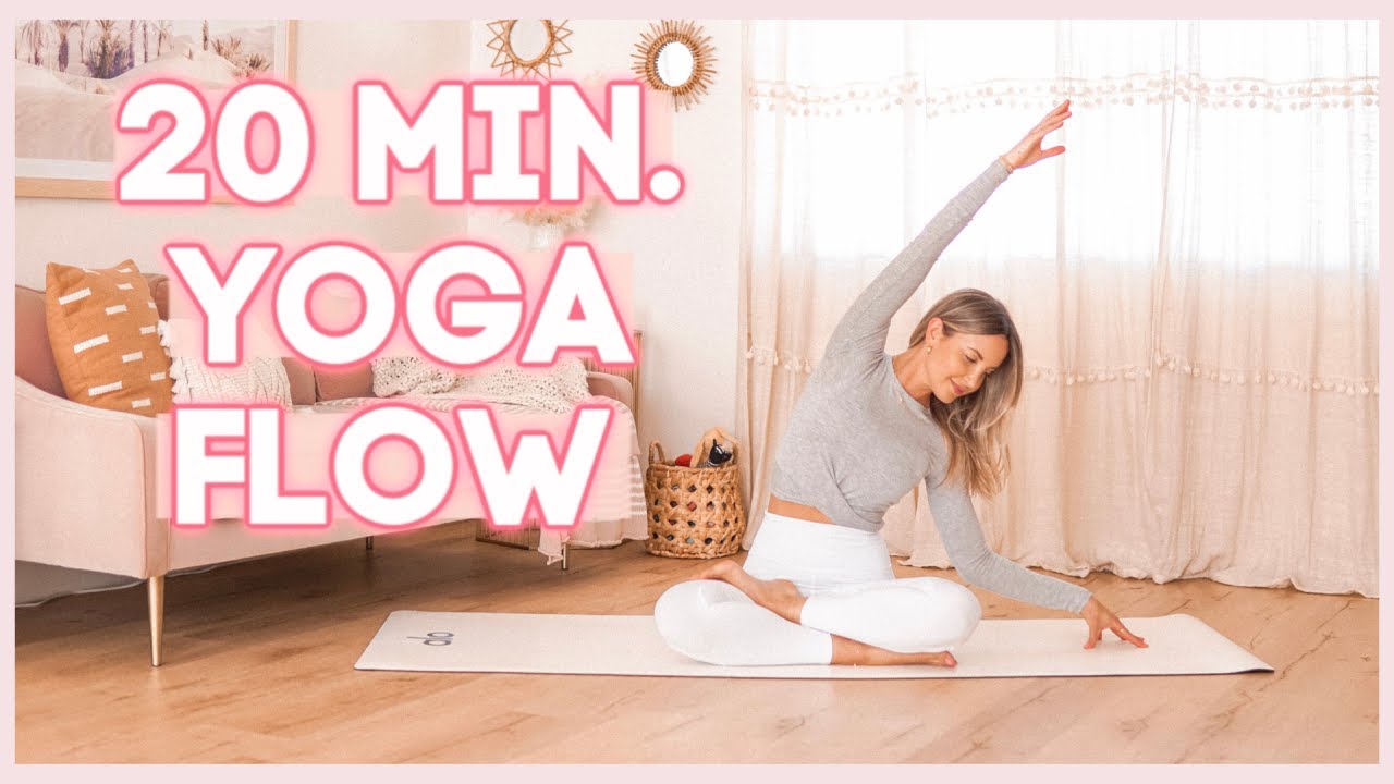 20 min. all levels feel good #yoga flow 💗✨