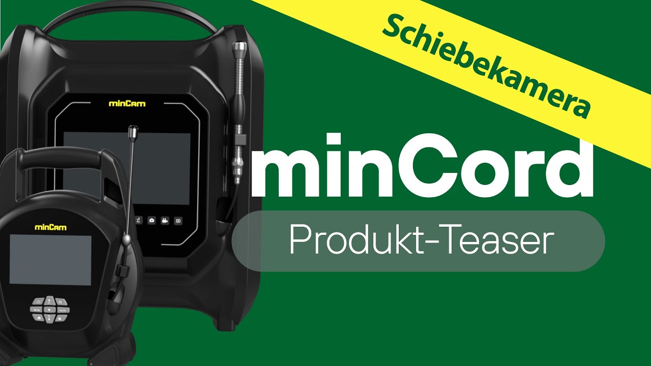 Schiebekamera f&uuml;r die Untersuchung von Abfluss und Kanal | Verstopfte Leitung inspizieren