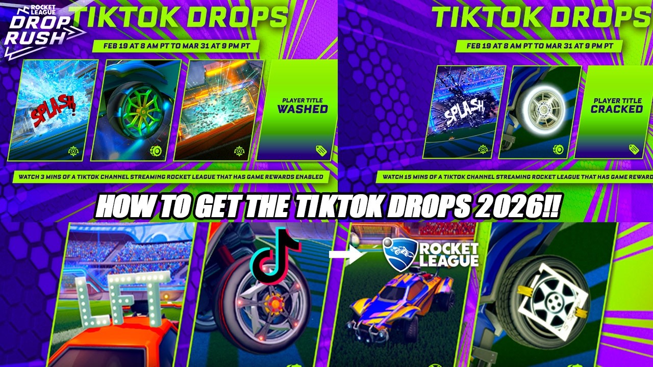 Как получить *НОВЫЕ* БЕСПЛАТНЫЕ предметы из TikTok Drop Rush 2026!! - Учебное пособие по Rocket L...