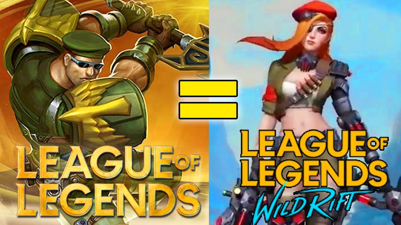 PEORES SKINS EXCLUSIVAS DE WILD RIFT League Of Legends