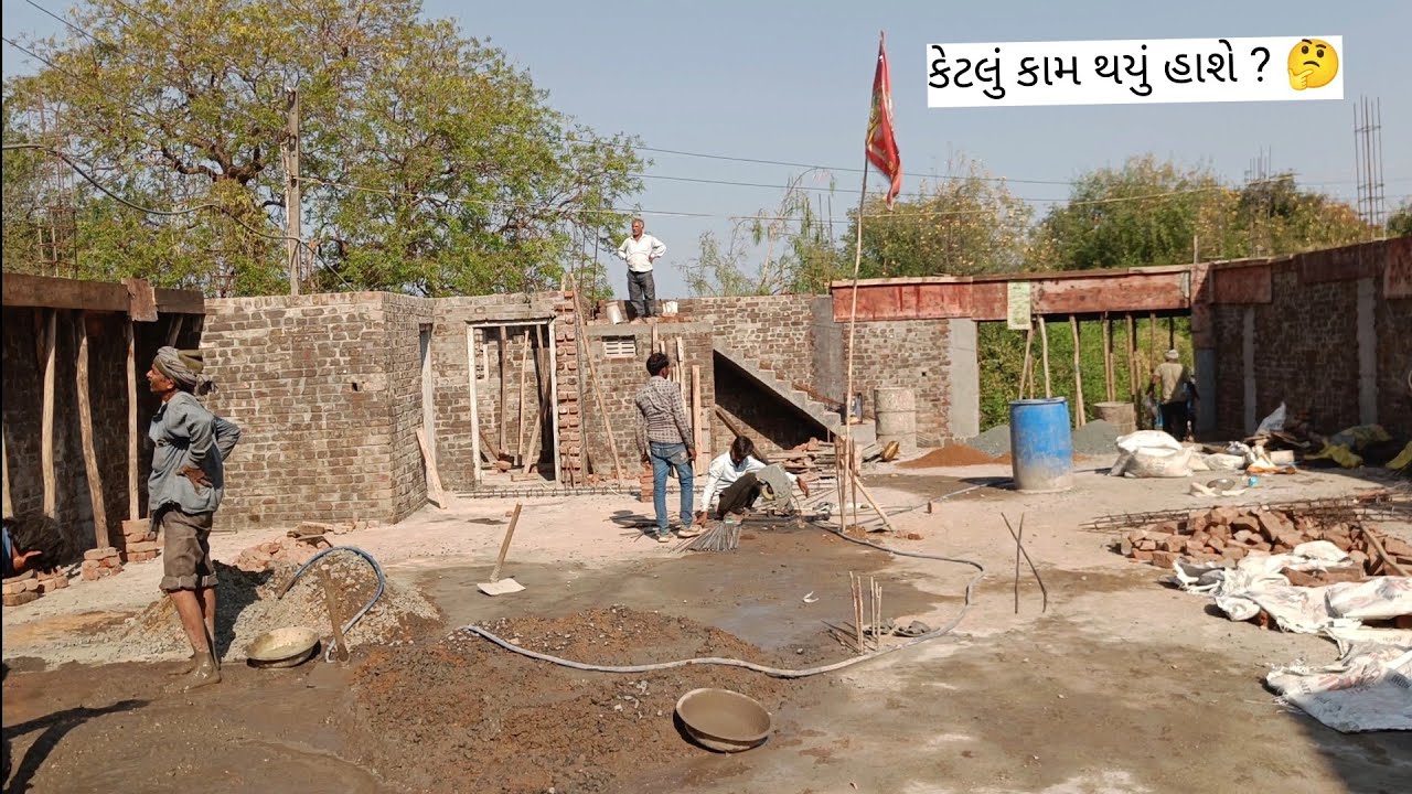 વેગડ પરિવાર ના માતાજી નું મઢ નું કામ શરૂ છે