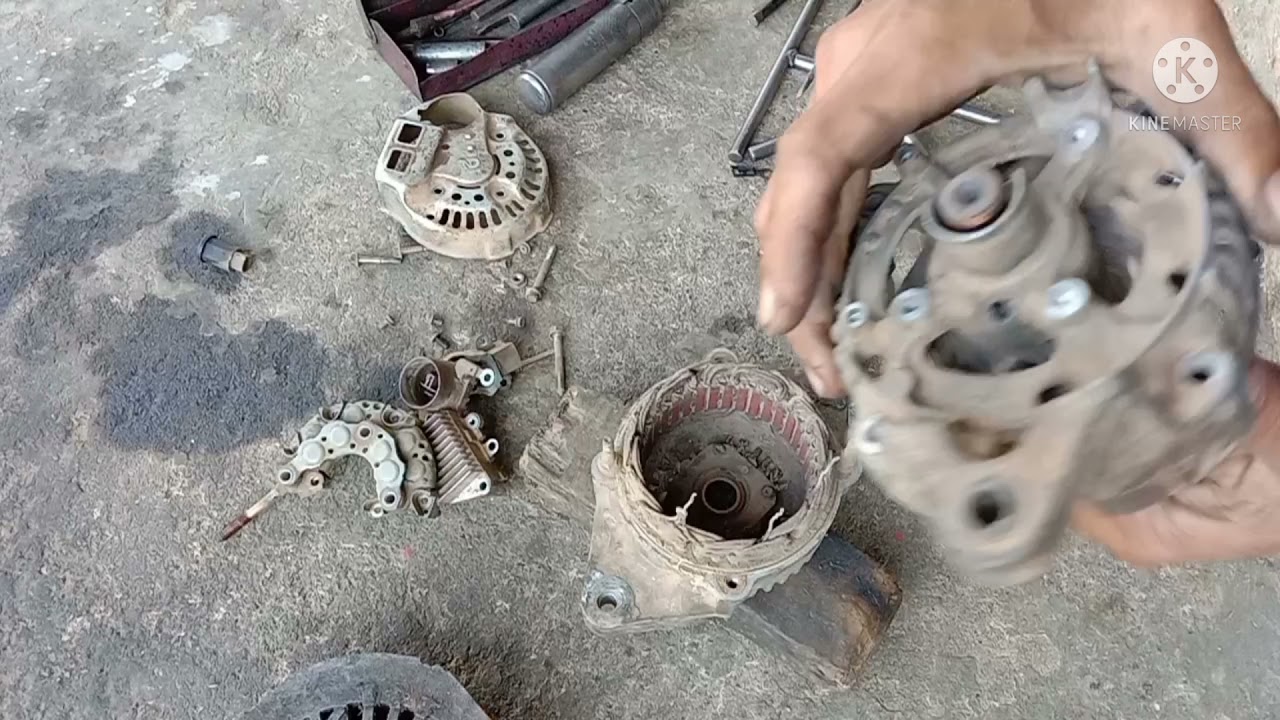 CARA MENGGANTI BEARING ALTERNATOR MOBIL