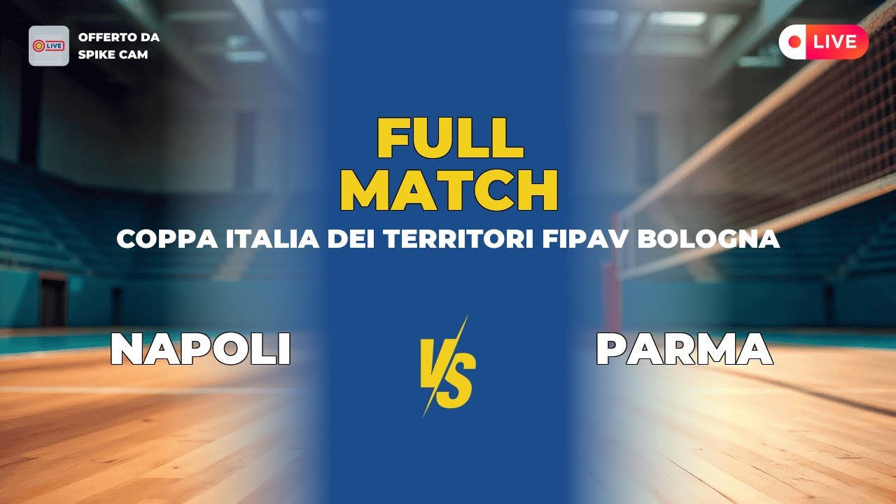 Napoli vs Parma | Coppa Italia dei territori FIPAV Bologna