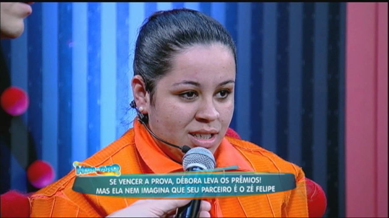 Débora encara prova para conquistar prêmios no palco do programa