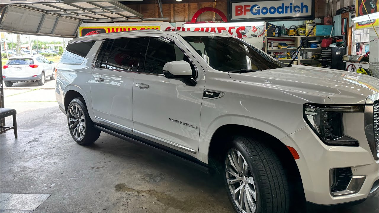 Window Tint on a 2021 GMC Denali Yukon XL