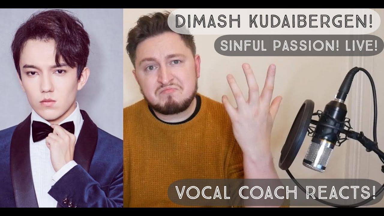 Vocal Coach Reacts! Dimash Kudaibergen! Sinful Passion! Live! Димаш Құдайберген - Грешная страсть