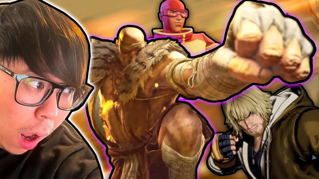 SAGAT IS THE KING! KEN LOOKS BROKEN! AND REX IS THE COOLEST SUPERHERO!!