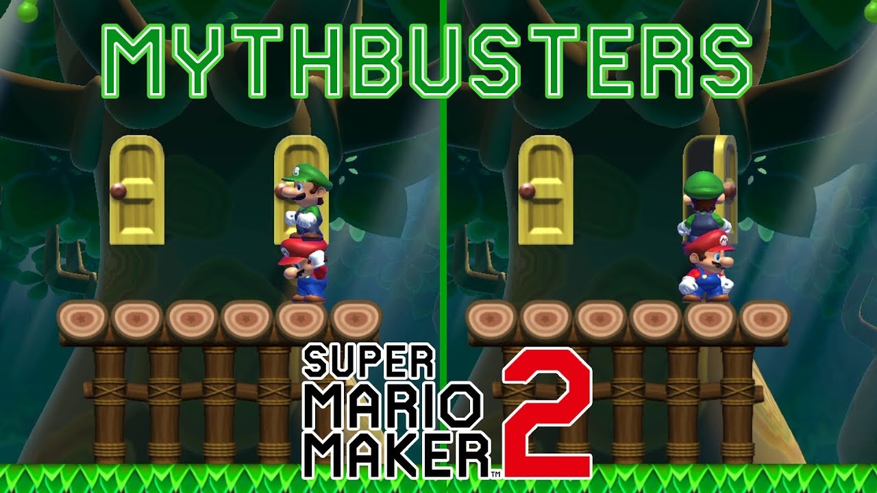 Can You Enter a Door When Someone Lifts You? - Super Mario Maker 2 Mythbusters [#5]