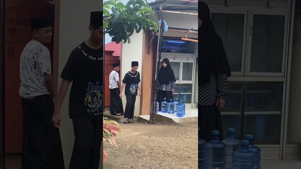 Begini kalau santri putri salting😁 