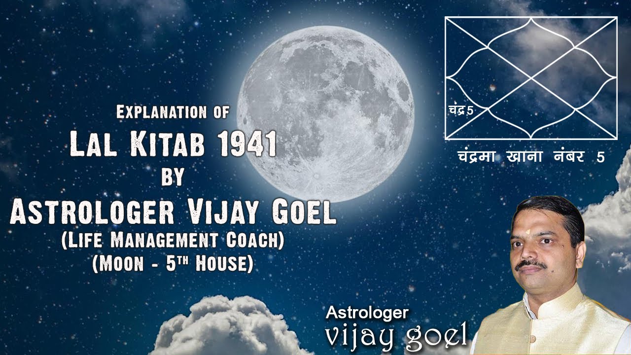 चंद्रमा खाना नं 5 (Moon in Fifth House) - Lal Kitab (लाल किताब) 1941 – EP29 – Astrologer Vijay Goel