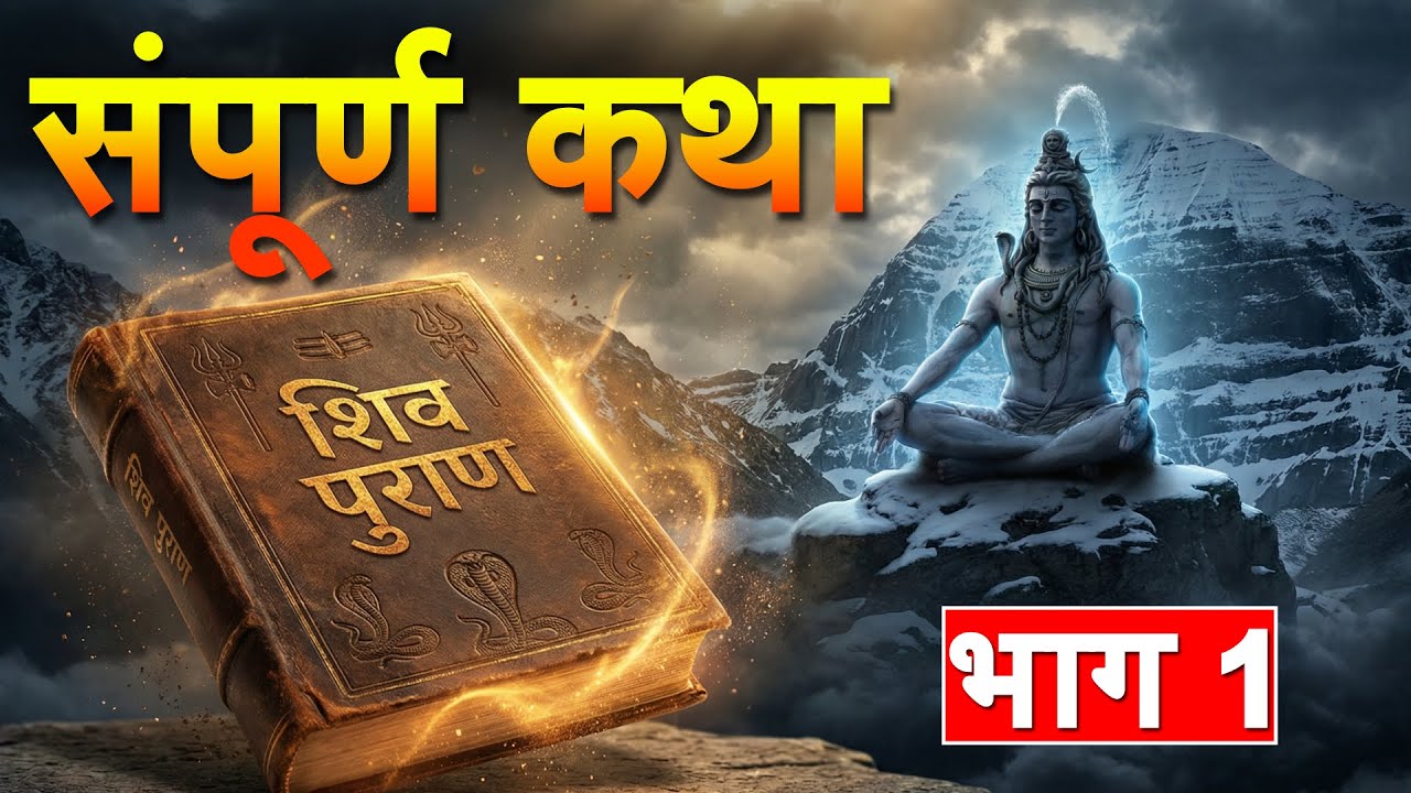 संपूर्ण शिवपुराण भाग  01 | Complete Shivpuran Katha LIVE | शिव महापुराण | By Bikas Kumar Singh