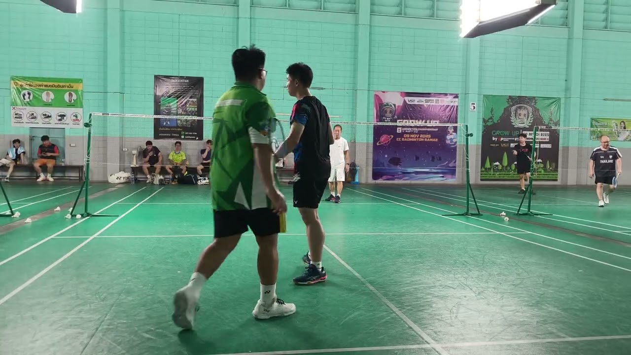 พี่ปุ่น+เหนือ vs น้องธรรม+น้องซีส