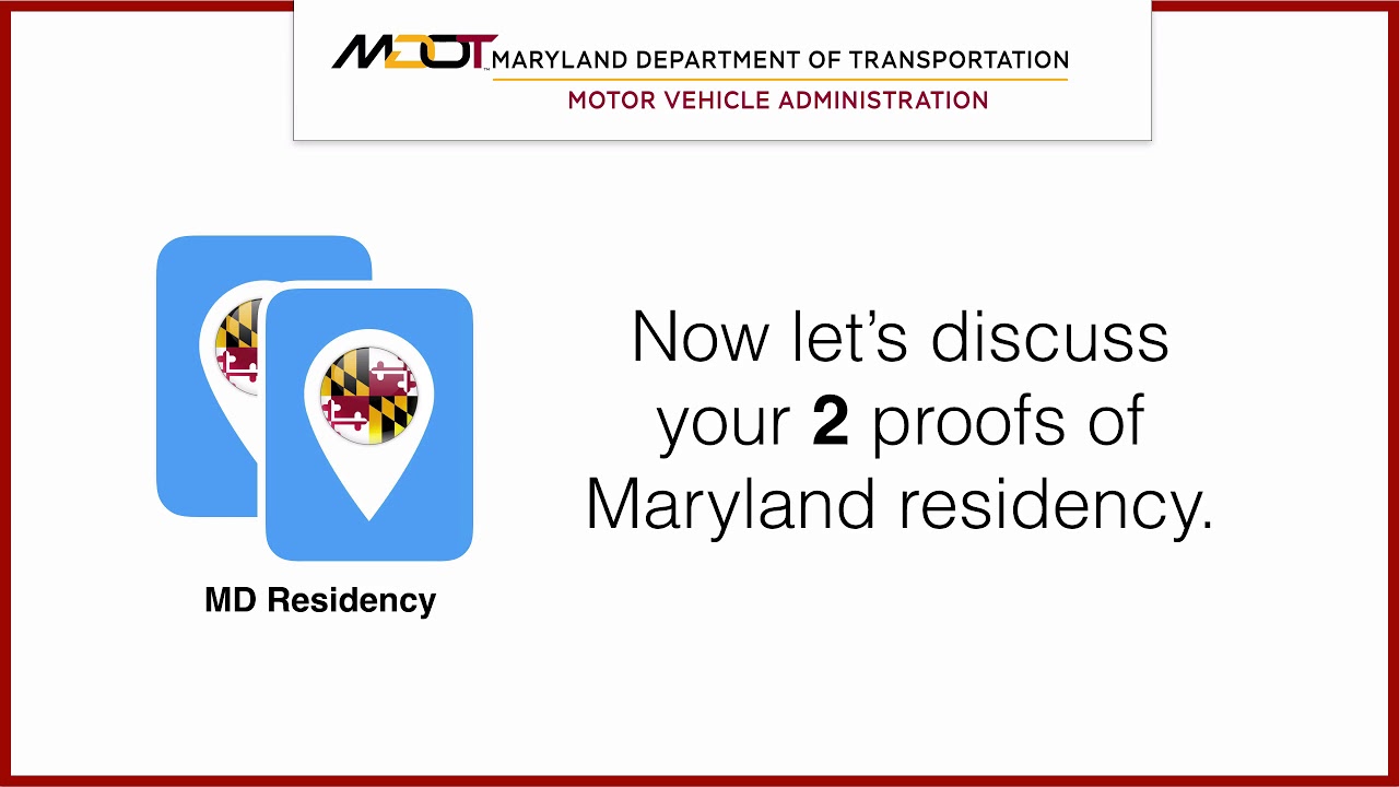 How to renew your Maryland Driver’s License or ID Card