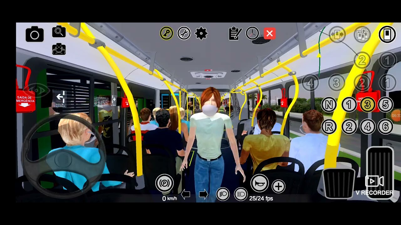 Neobus mega BRT da metrobus no mapa Goiânia BRT Norte Sul proton Bus Simulator ônibus de Goiânia 