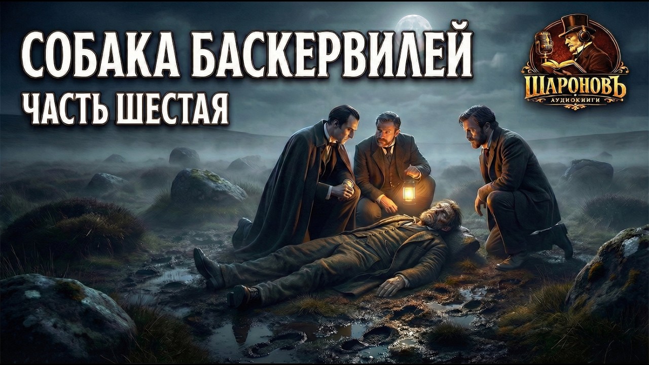 Собака Баскервилей | Артур Конан Дойл | Аудиокнига полностью | читает Александр Шаронов. Часть 6.
