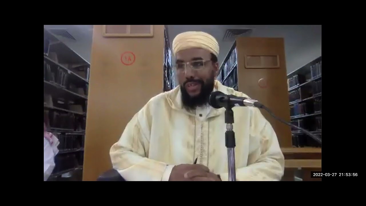 المناقشة العلمية لرسالة الدكتوراه   إعداد الباحث محسن بن الناجم دعراوي تخصص تفسير قسم القرآن