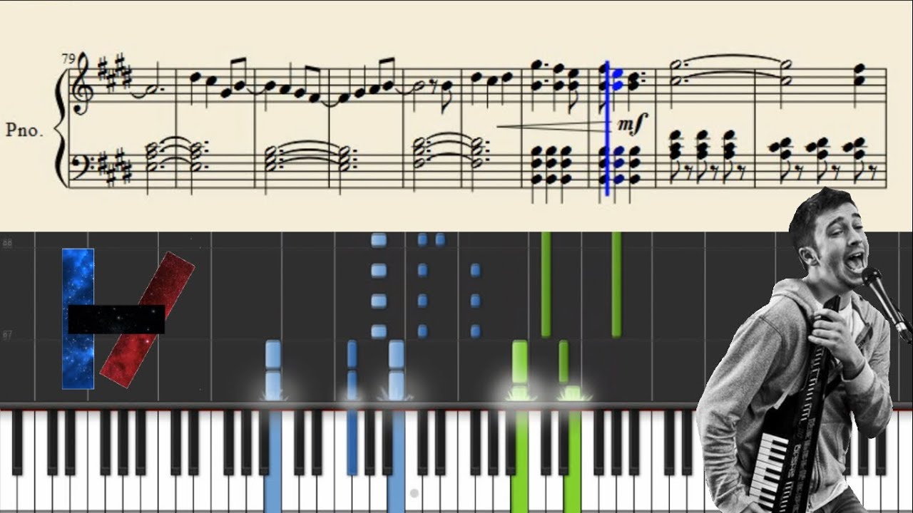 twenty one pilots: Trapdoor - Piano Tutorial + Sheets