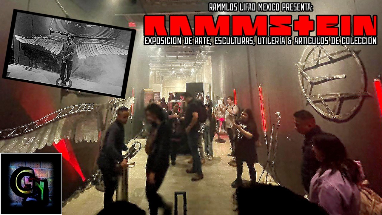 Visitamos el MUSEO de RAMMSTEIN en México | Exposición de Rammstein en CDMX