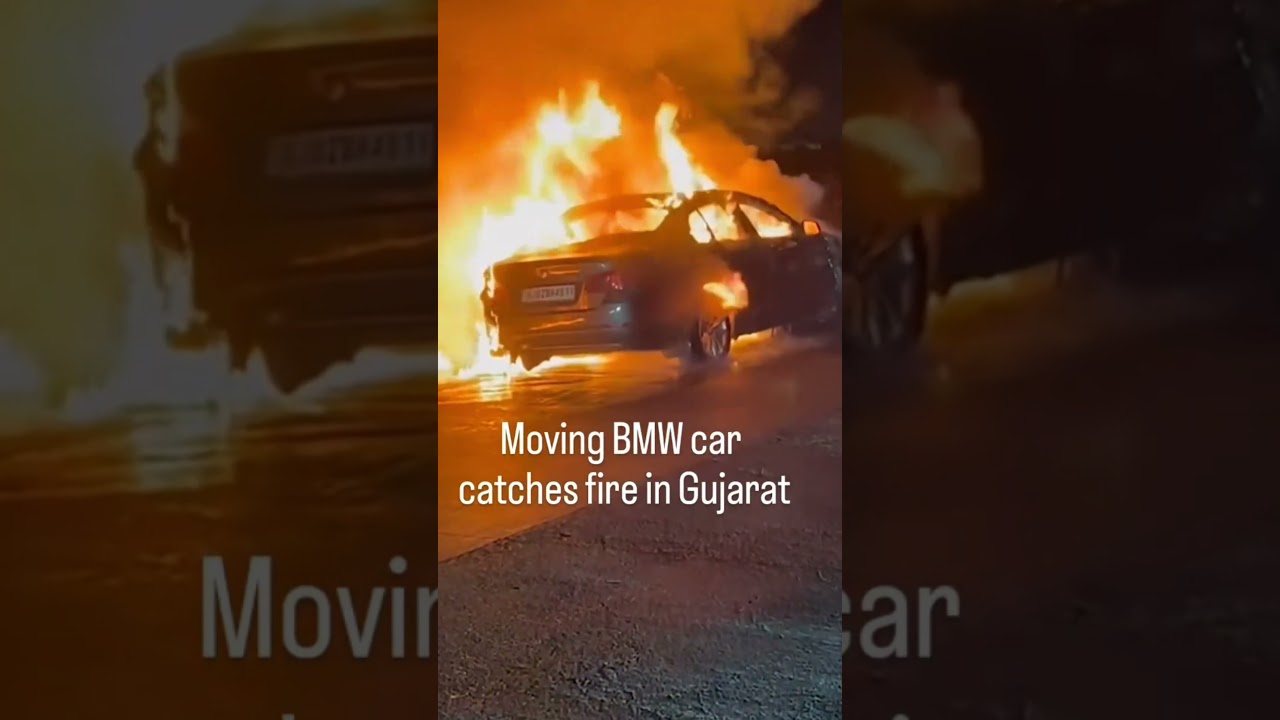gujrat me hua bmw ka accident #viral #accident #gujarat #bmw