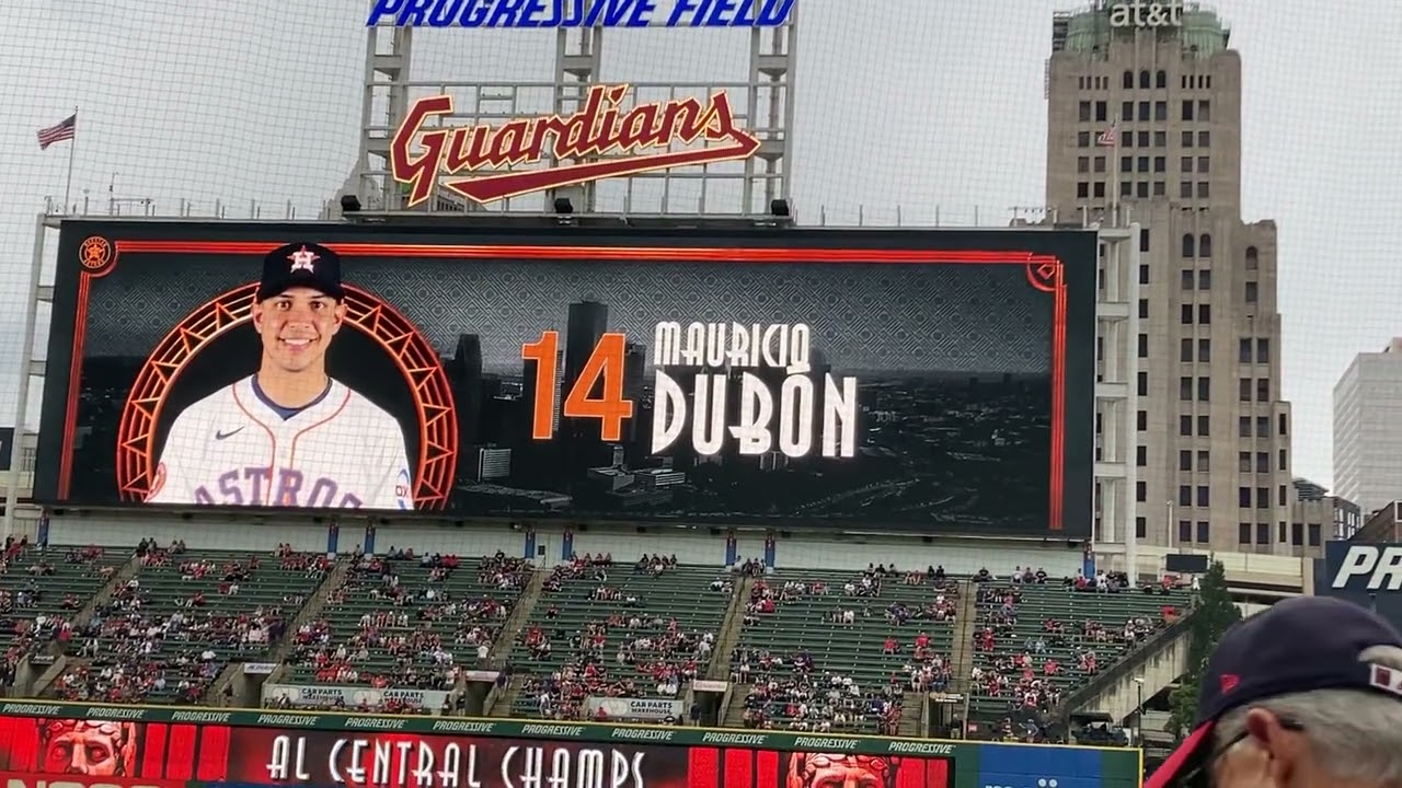 Houston Astros vs Cleveland Guardians Starting Lineups