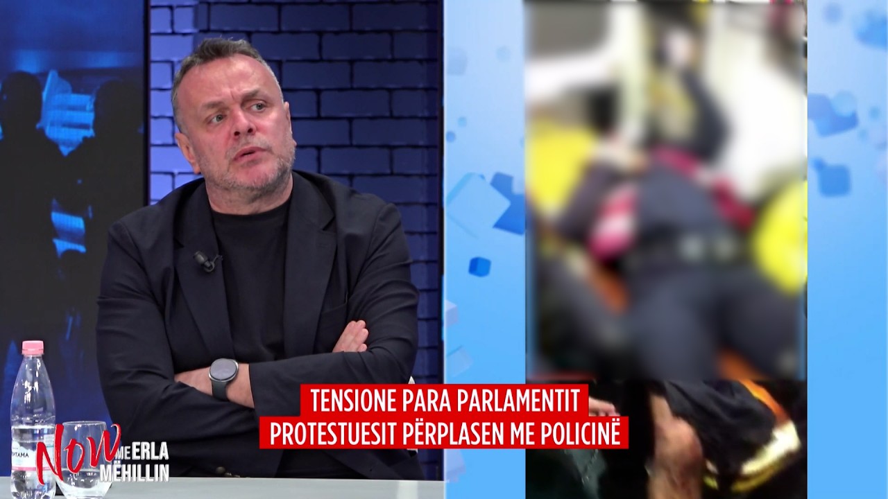 Video e rëndë/ Dy punonjës policie të djegur nga bombat molotov