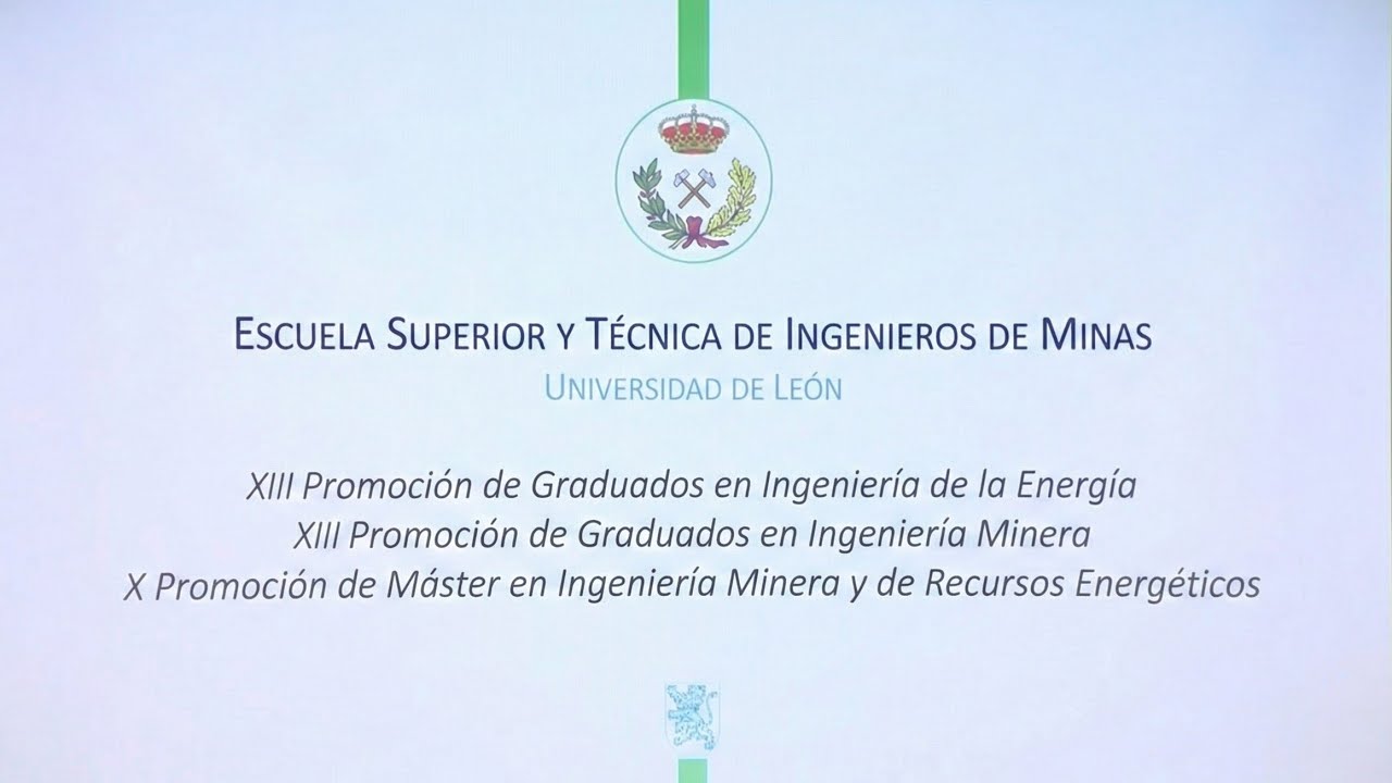 Graduación Escuela Superior y Técnica de Minas 2025