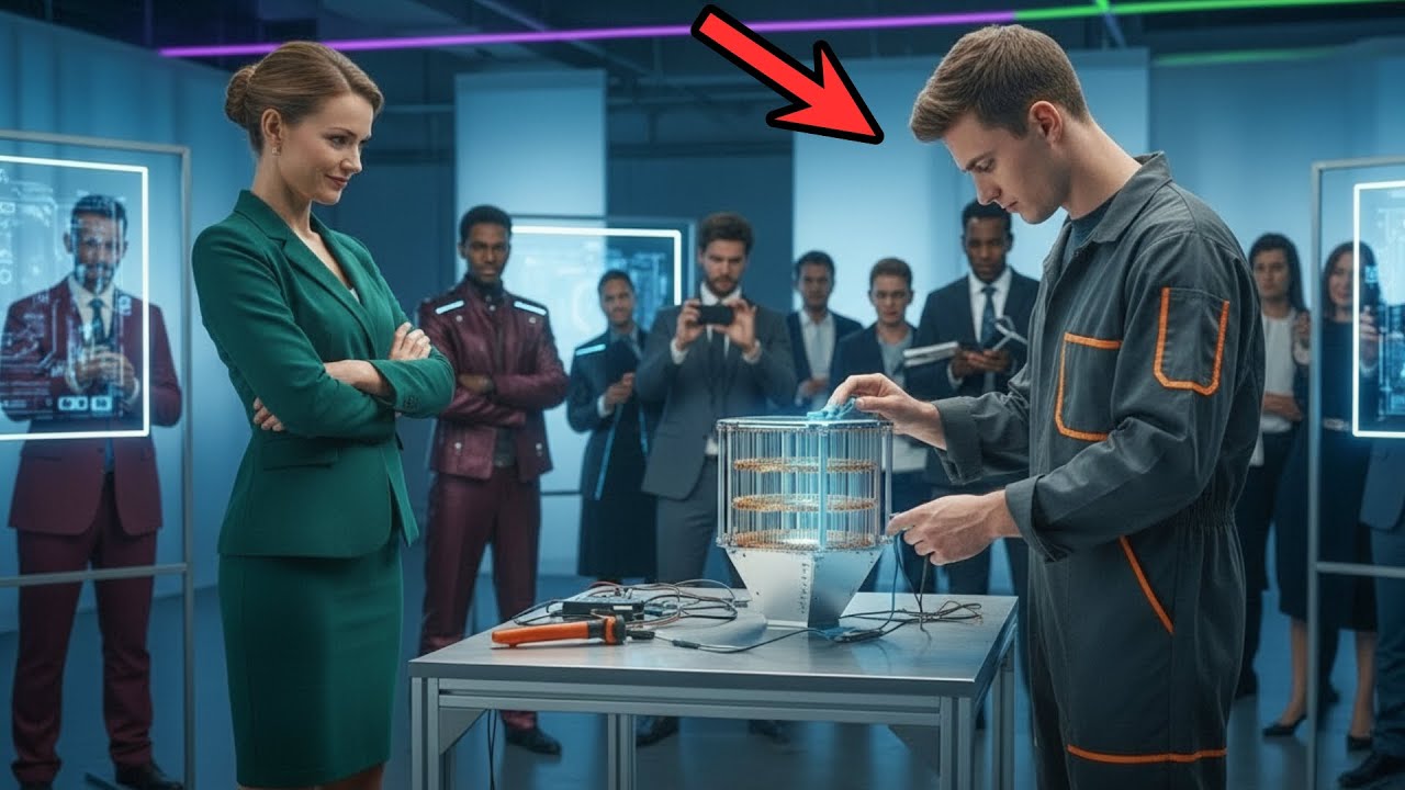 “Millionaire CEO Dares Boy to Fix Secret Device — Hidden Past Shocks All”