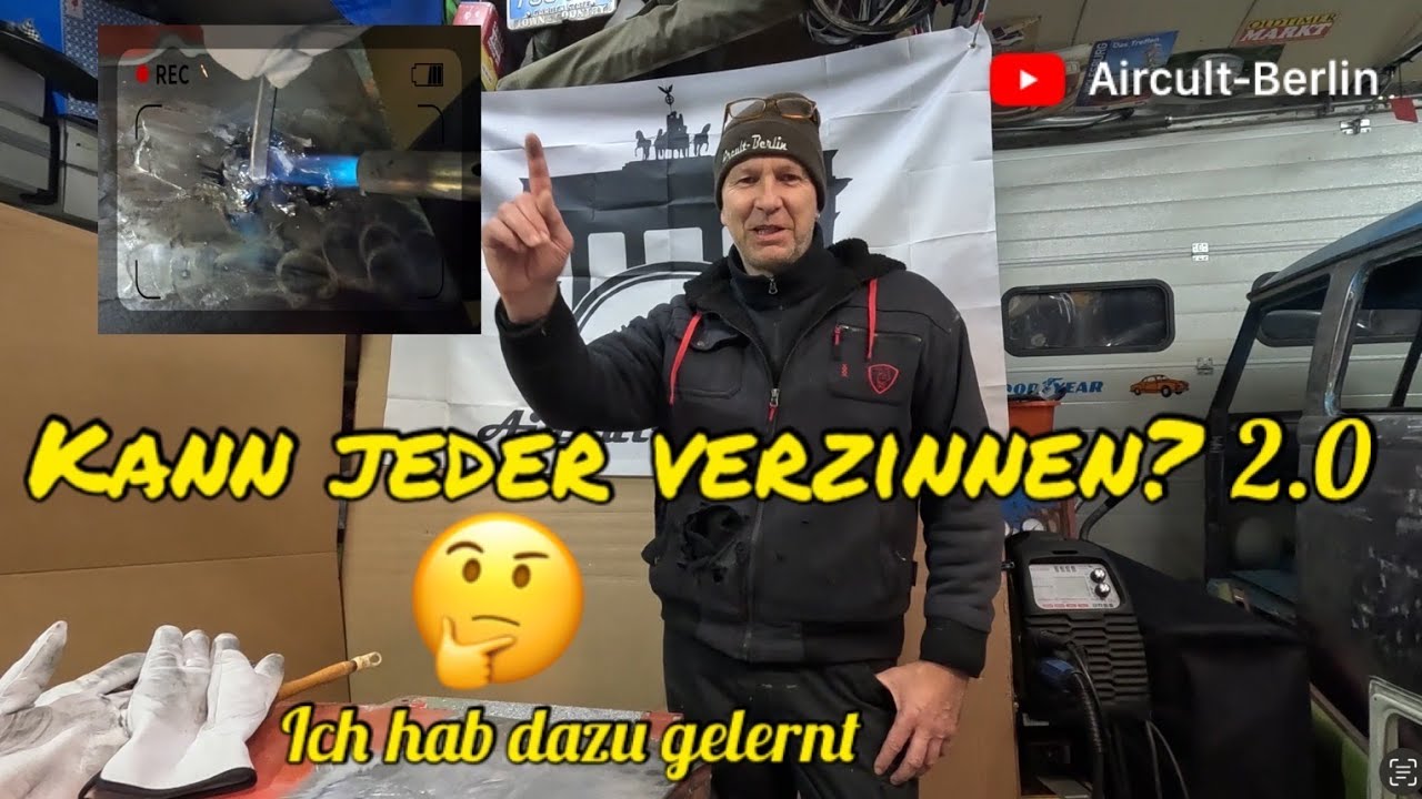 Kann jeder verzinnen 2.0 - Ich habe dazugelernt - neue Erkenntnisse #karosserie #verzinnen