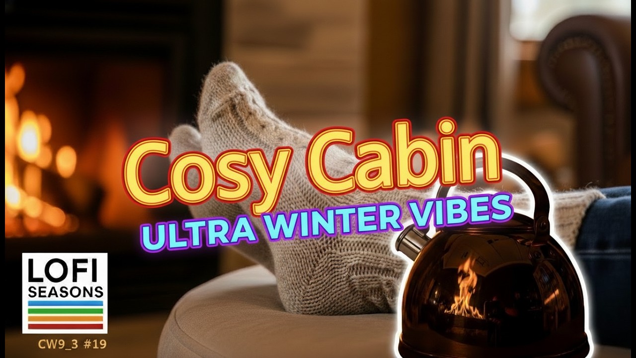 Cosy Cabin #HütteAmKamin #CozLofi #FireplaceLofi #NatureSeries