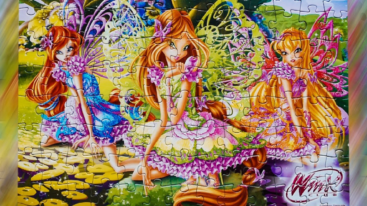 Винкс Клуб - Собираем Пазлы для Детей | Winx Club.