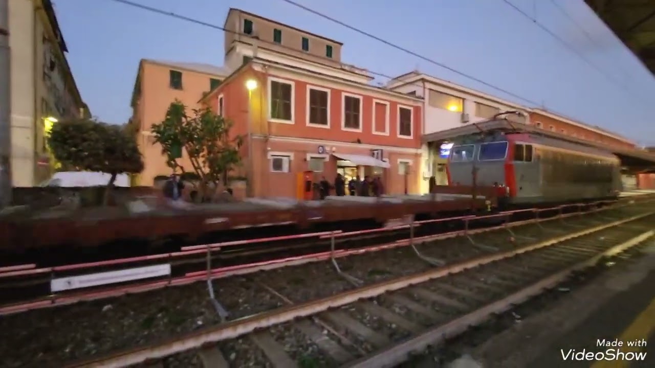 treni merci e manovre a Genova Sestri Ponente