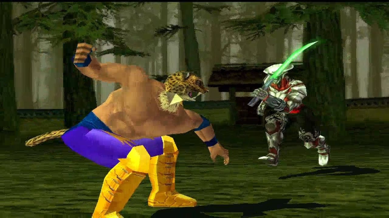 Tekken 3 King with Kuma Moves Arcade