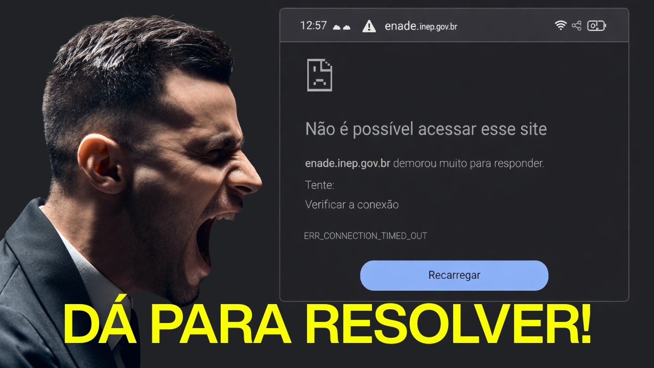 INEP + Problema | Calma — vamos resolver isso (passo a passo) #ProfLuizFreitas