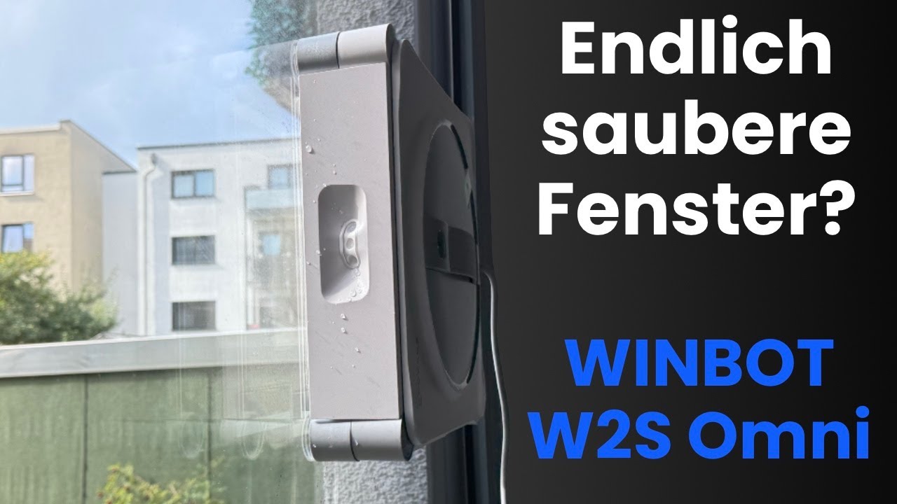 Ecovacs WINBOT W2S Omni | TEST | Der Thermomix fürs Fenster?