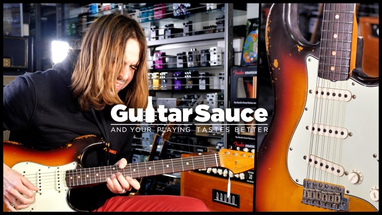 Fender Masterbuilt Vince Van Trigt 1960 Stratocaster Sunburst 2020 | Demo by Paul Audia