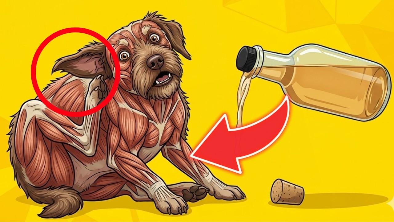Beende Juckreiz und Kratzen bei deinem Hund mit diesem einfachen Hausmittel 🍃 (extrem schnell!)
