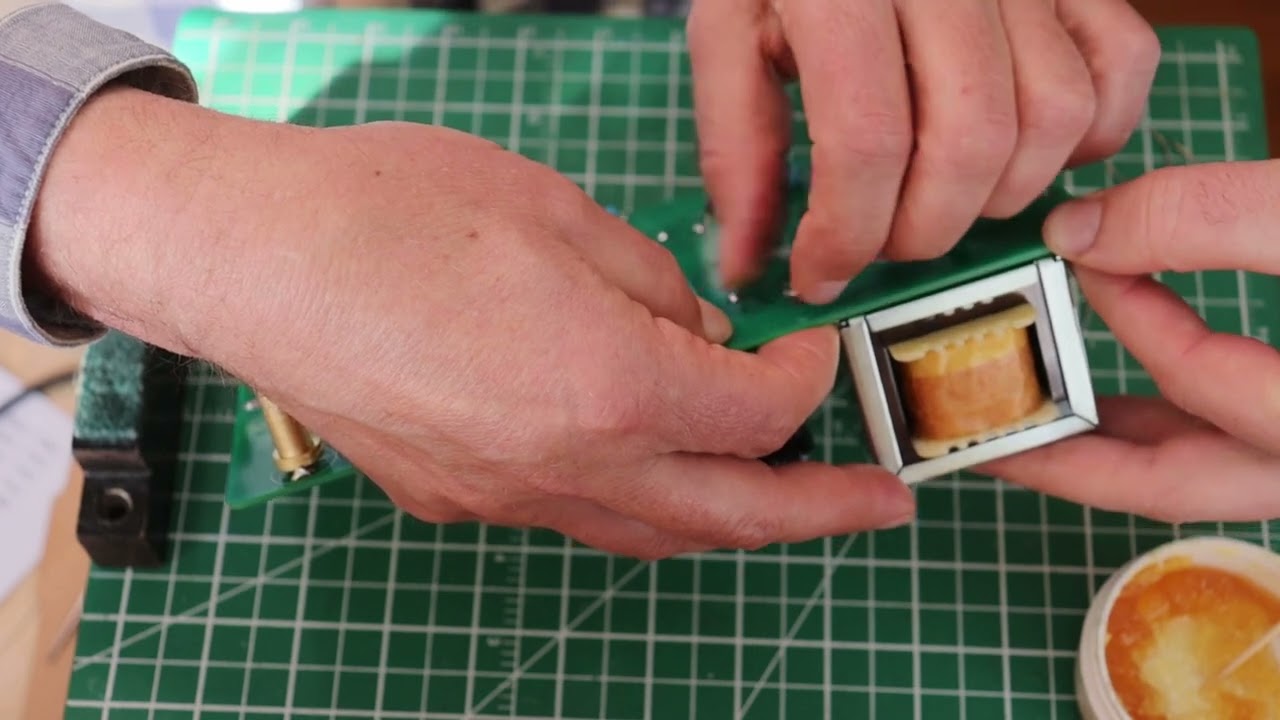 Ep12 Installing Large Filter Capacitors & Choke - 6N1P "Rocket" Preamp