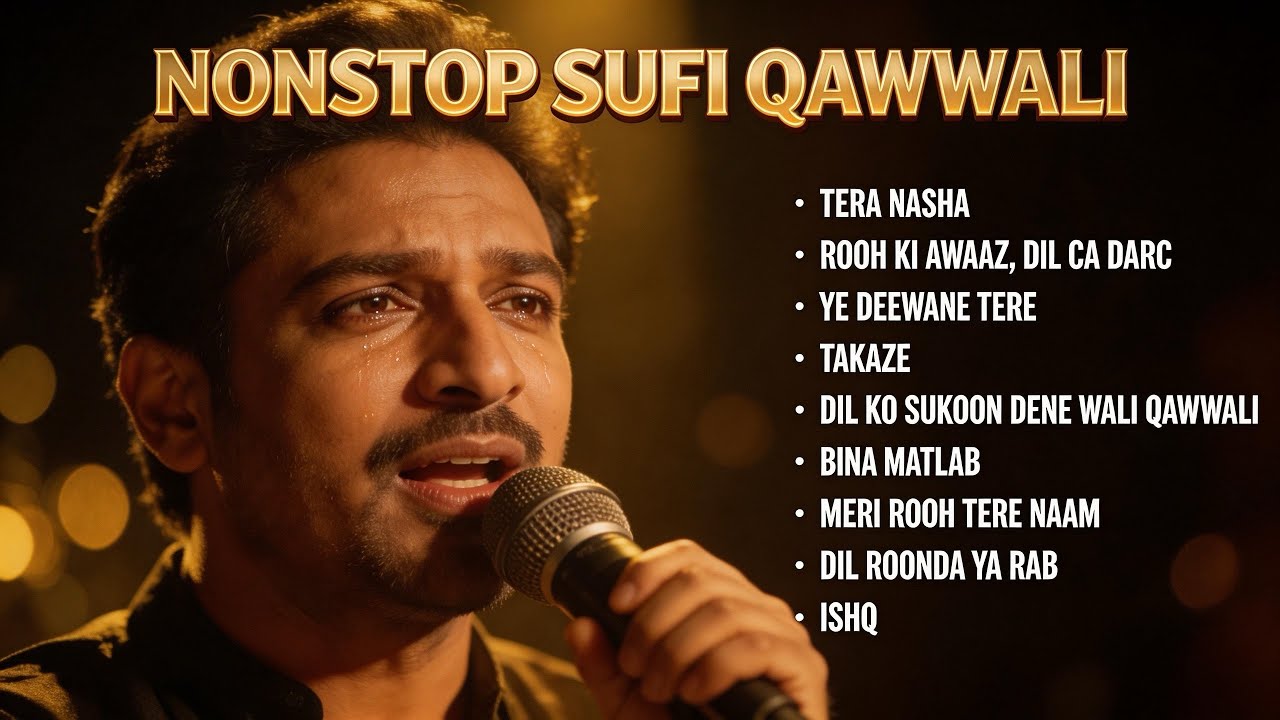 Non Stop Sufi Songs 💛 Dil Ko Sukoon Dene Wale Kalam | Heart Touching & Emotional