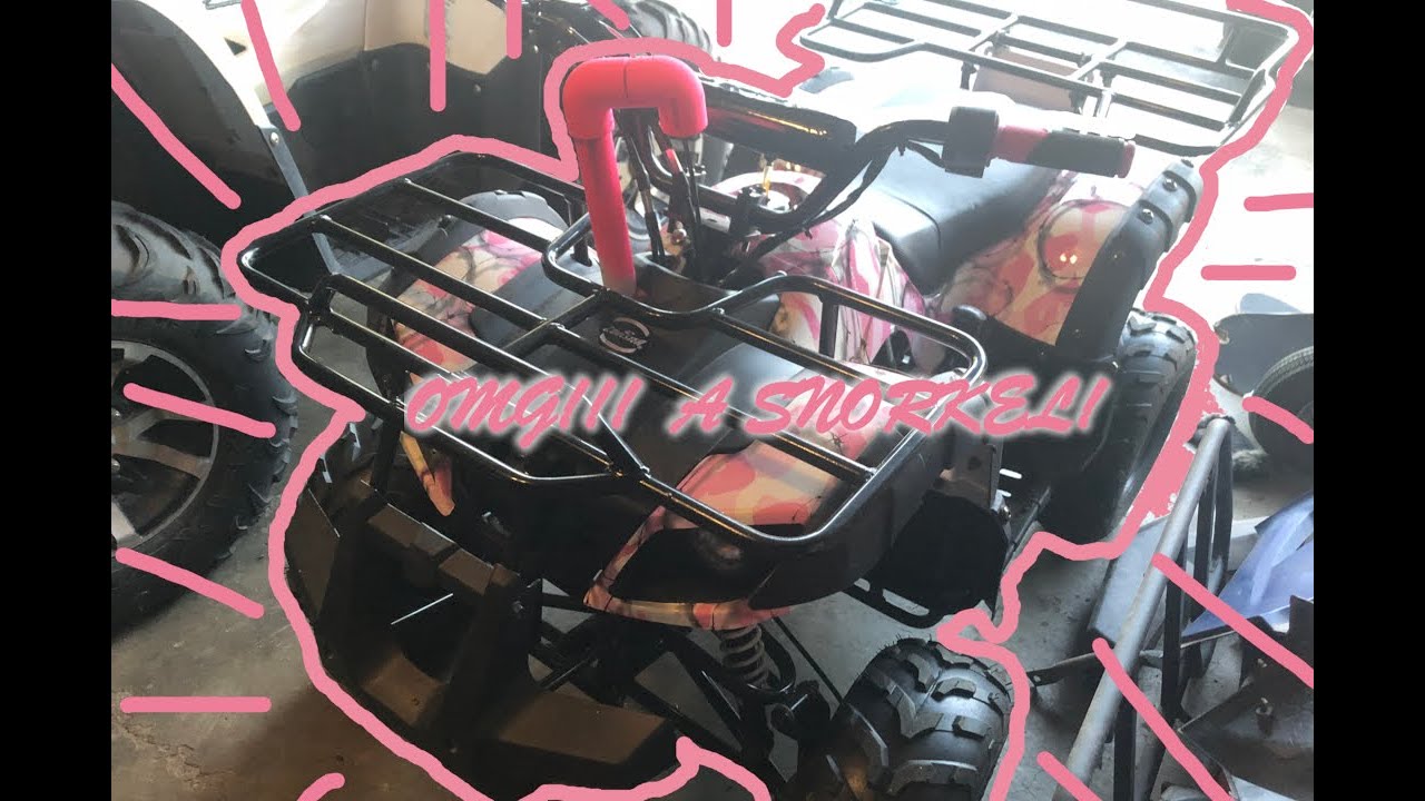 Snorkel Install on Coolster ATV