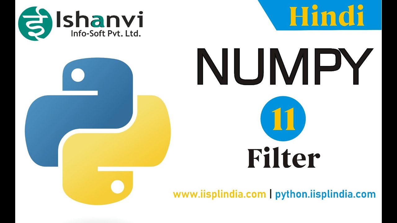 NumPy Tutorial - 11 | Array Filter
