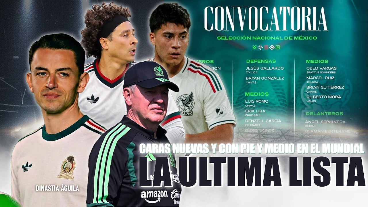 20 CONFIRMADOS en la próxima CONVOCATORIA vs Portugal y Bélgica