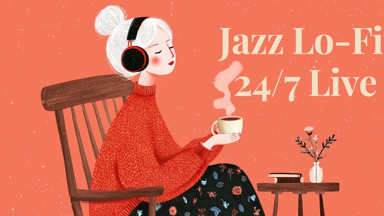 Jazz Lo-Fi Cafe · 24/7 Live | Cozy Vintage Female Vocal Jazz for Work & Relax