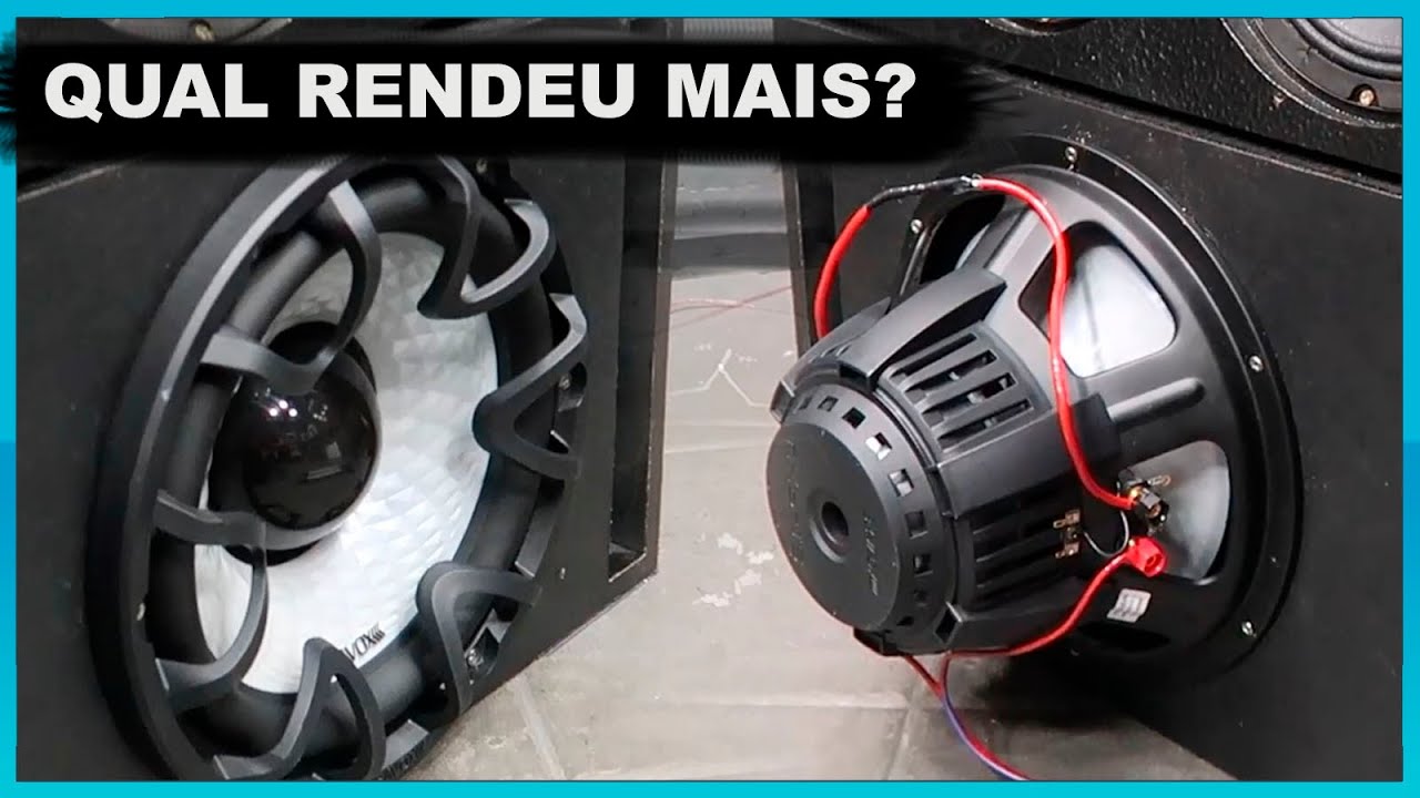 TRETA! Subwoofer em caixa FRONTAL vs INVERTIDA - Teste PRÁTICO e no RTA