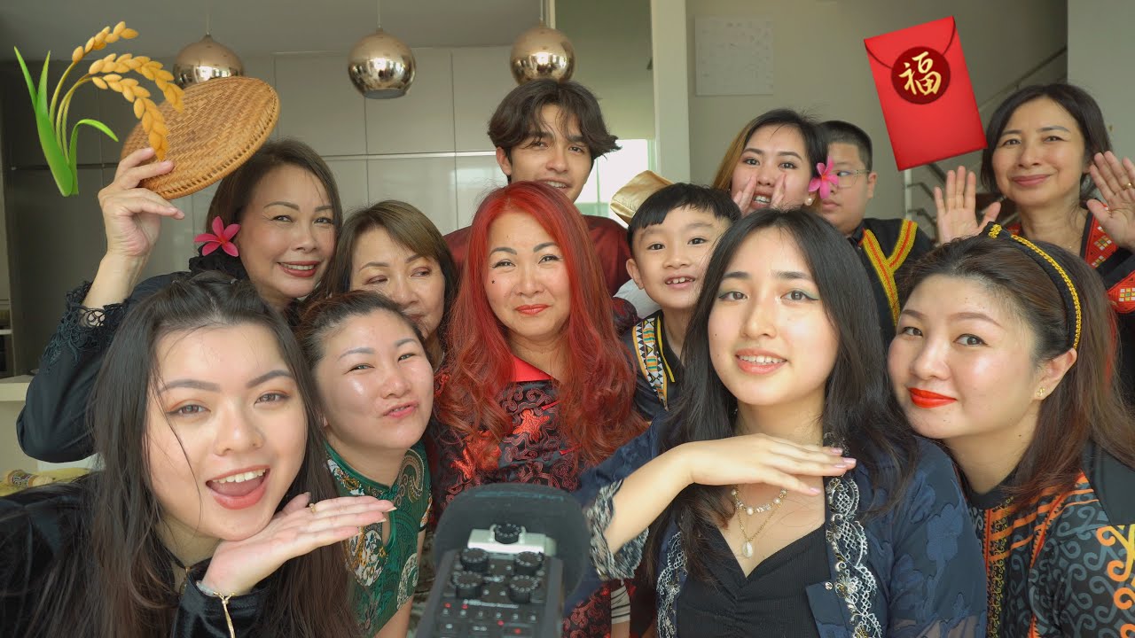 ASMR with MY FAMILY 🌾🧧 (cultural edition)