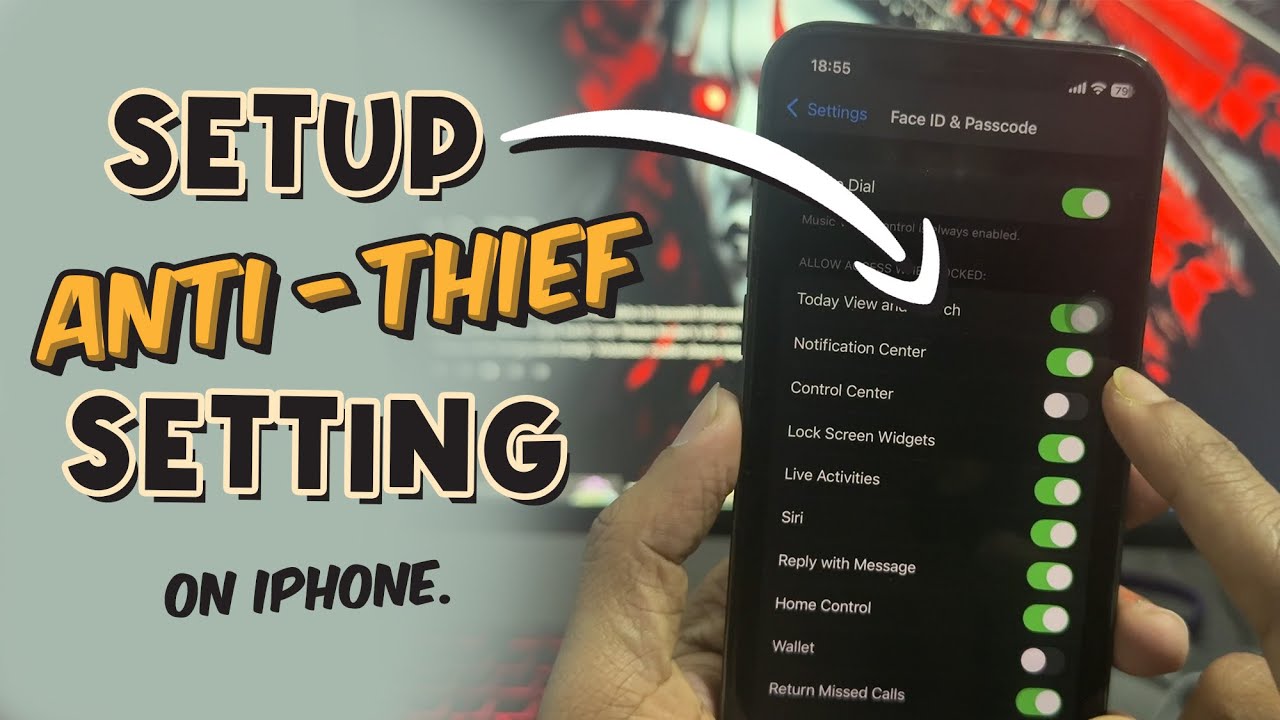 Best iPhone Anti-Theft Settings and How to setup