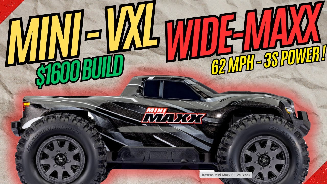 Traxxas Mini Wide Maxx VXL - Platinum Edition -