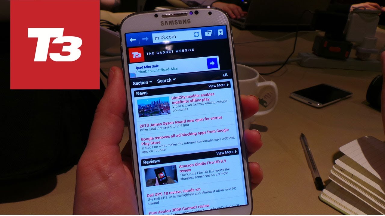 Samsung Galaxy S4 hands-on