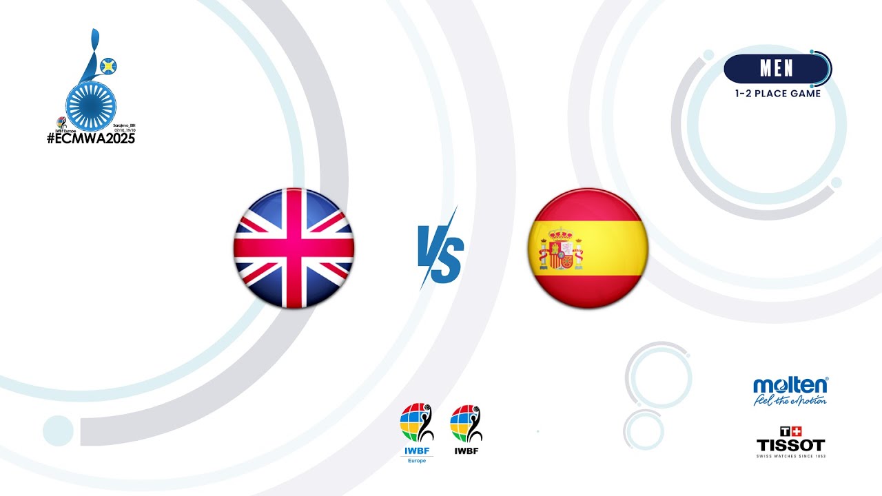 European Championship 2025 | Men´s Final | Great Britain vs Spain